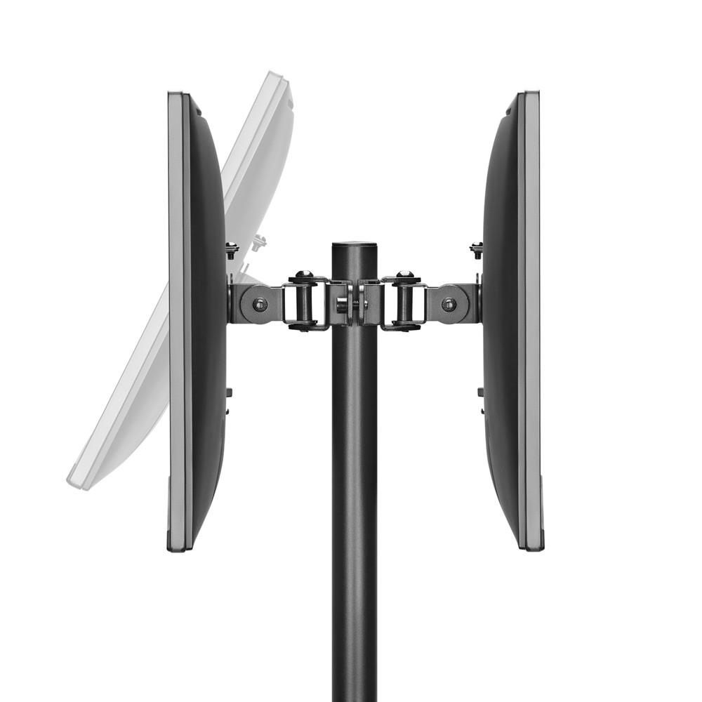 BRATECK βάση γραφείου PMM-02SD για 2x οθόνες 17